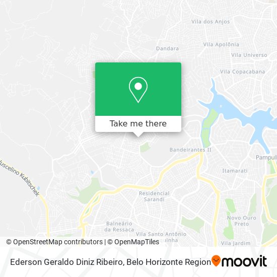 Ederson Geraldo Diniz Ribeiro map