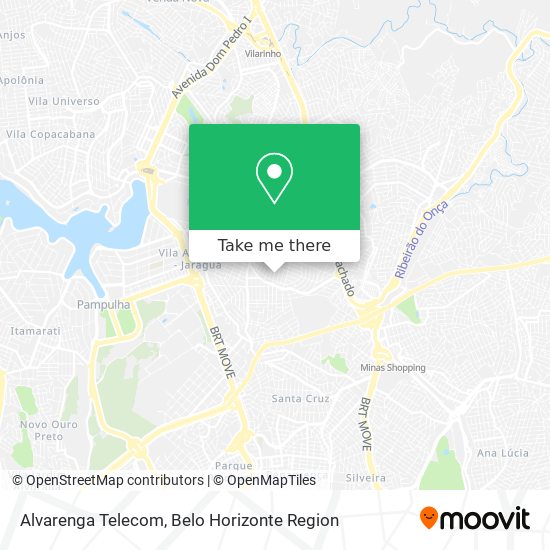 Alvarenga Telecom map