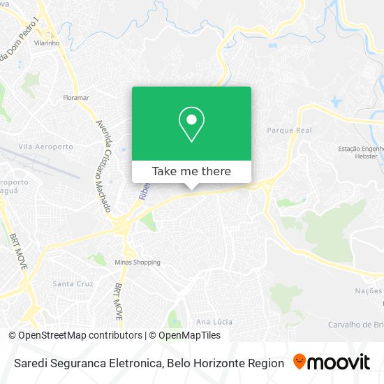 Saredi Seguranca Eletronica map