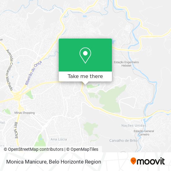 Mapa Monica Manicure