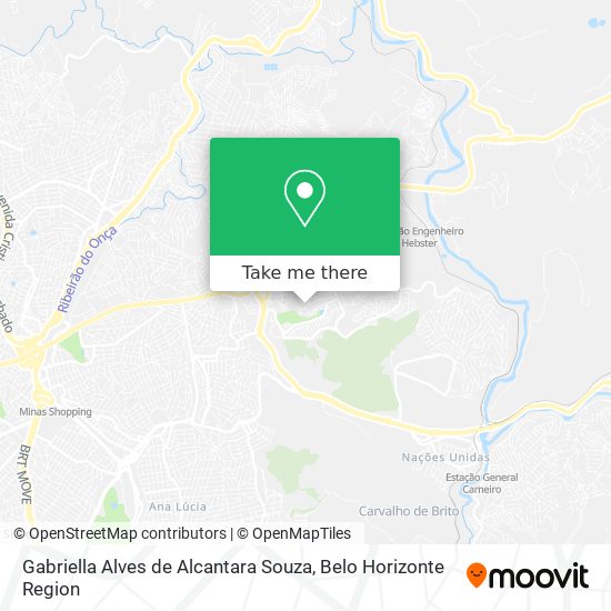 Gabriella Alves de Alcantara Souza map