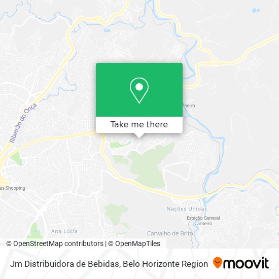 Jm Distribuidora de Bebidas map