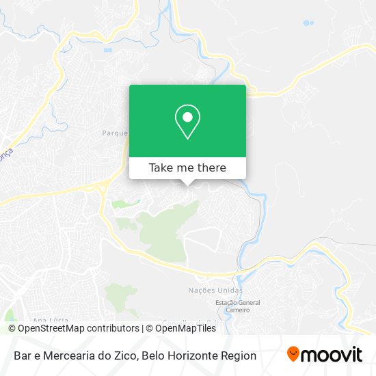 Bar e Mercearia do Zico map