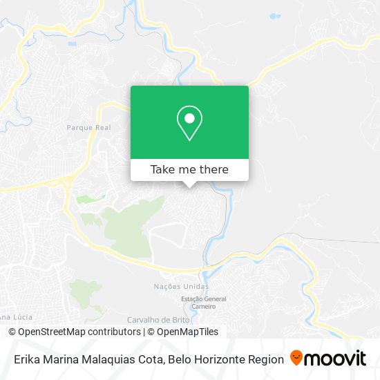 Erika Marina Malaquias Cota map