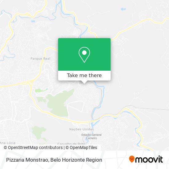 Pizzaria Monstrao map