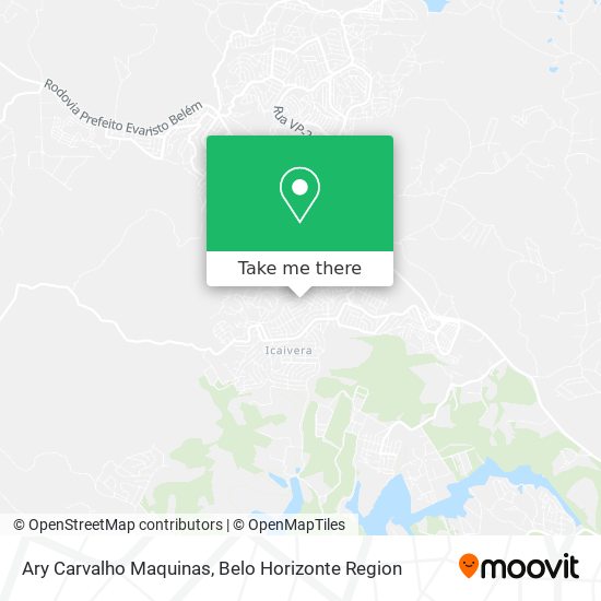 Ary Carvalho Maquinas map