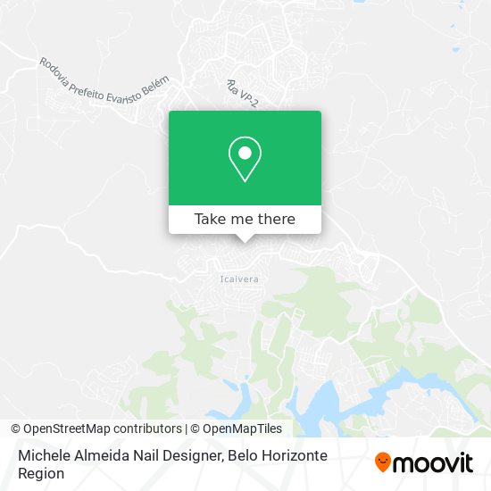 Michele Almeida Nail Designer map