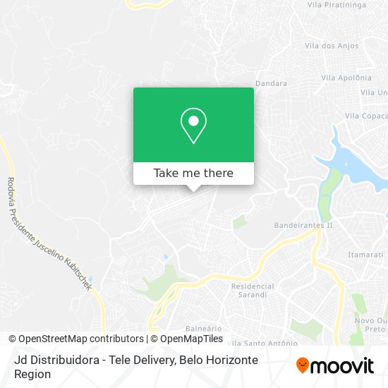 Jd Distribuidora - Tele Delivery map