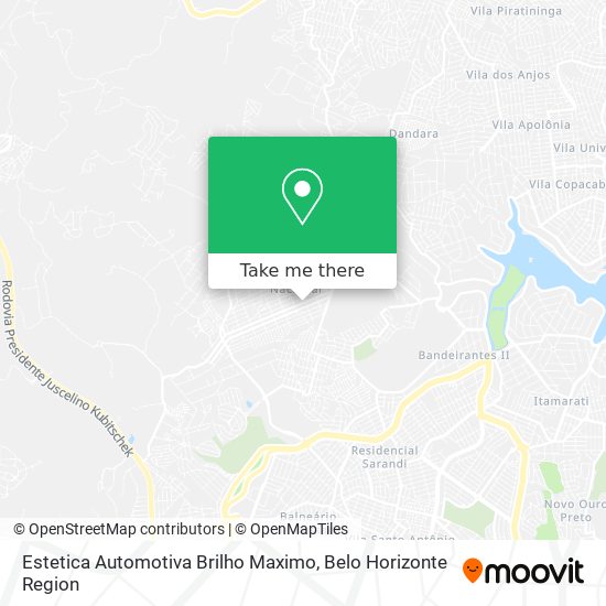 Estetica Automotiva Brilho Maximo map
