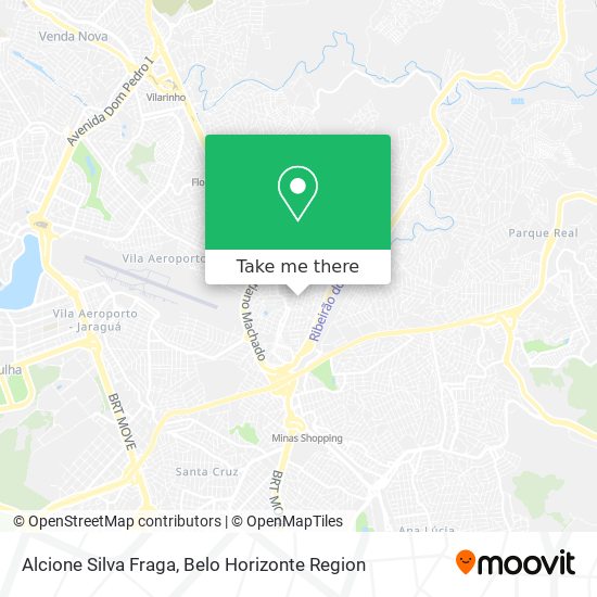 Alcione Silva Fraga map