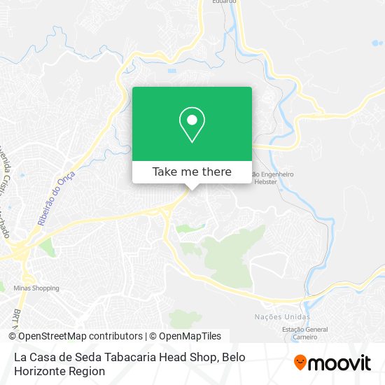 Mapa La Casa de Seda Tabacaria Head Shop