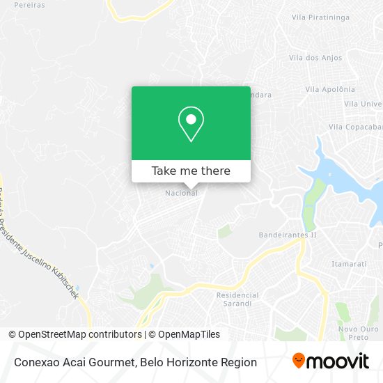 Conexao Acai Gourmet map