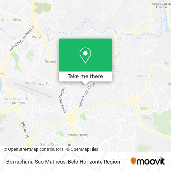 Borracharia Sao Matheus map