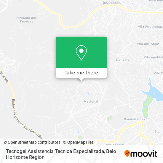 Tecnogel Assistencia Tecnica Especializada map
