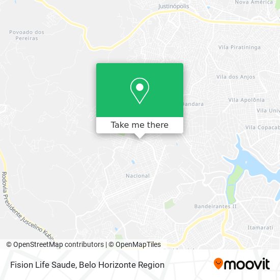 Fision Life Saude map