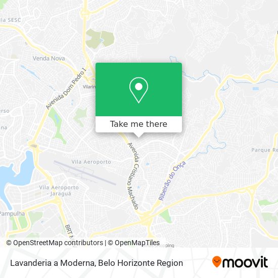Lavanderia a Moderna map