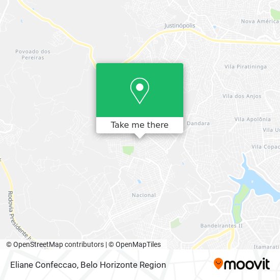 Eliane Confeccao map