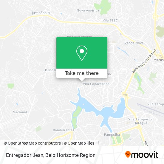 Entregador Jean map