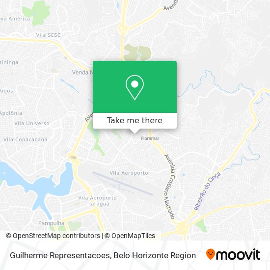 Guilherme Representacoes map