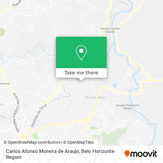 Carlos Afonso Moreira de Araujo map