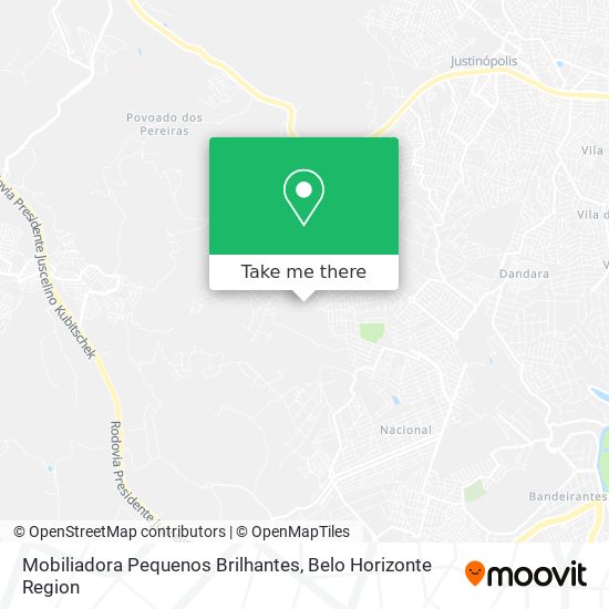 Mobiliadora Pequenos Brilhantes map