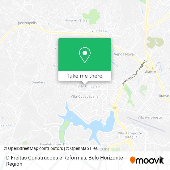 D Freitas Construcoes e Reformas map