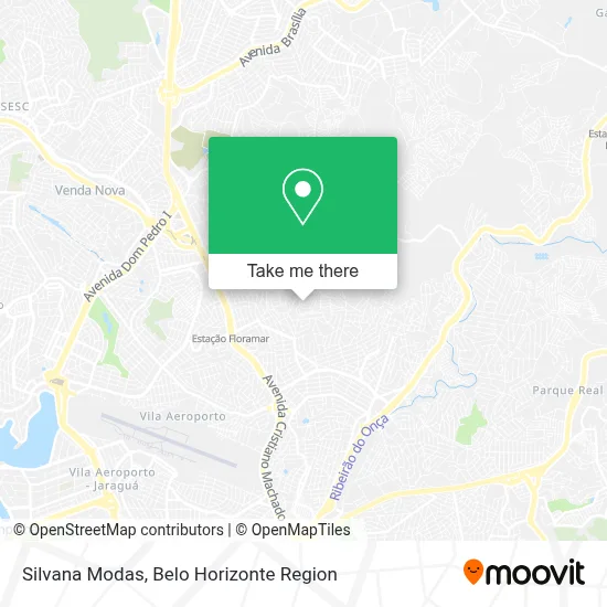 Silvana Modas map