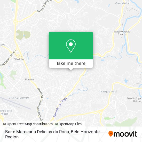 Bar e Mercearia Delicias da Roca map