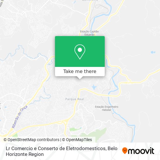 Lr Comercio e Conserto de Eletrodomesticos map