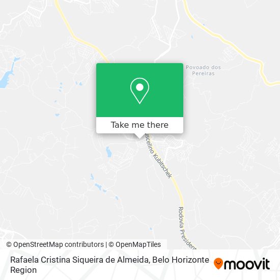 Rafaela Cristina Siqueira de Almeida map