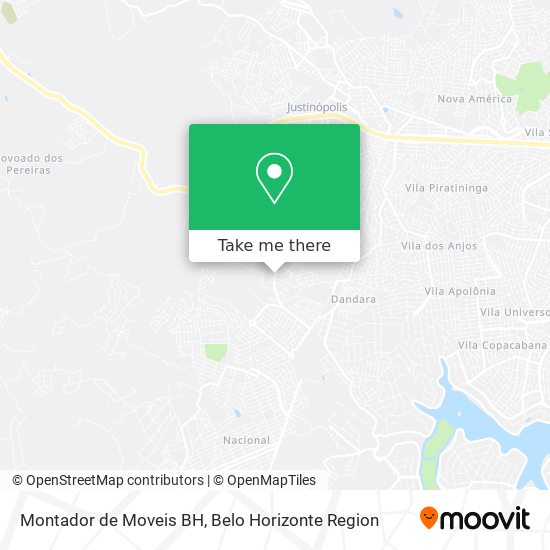 Montador de Moveis BH map