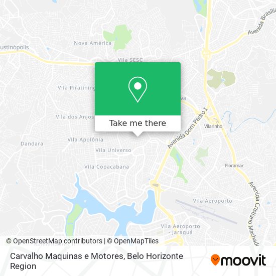 Mapa Carvalho Maquinas e Motores