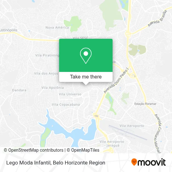 Lego Moda Infantil map