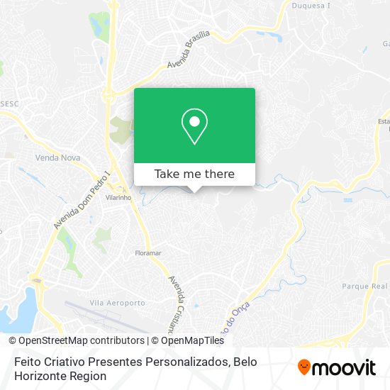 Feito Criativo Presentes Personalizados map