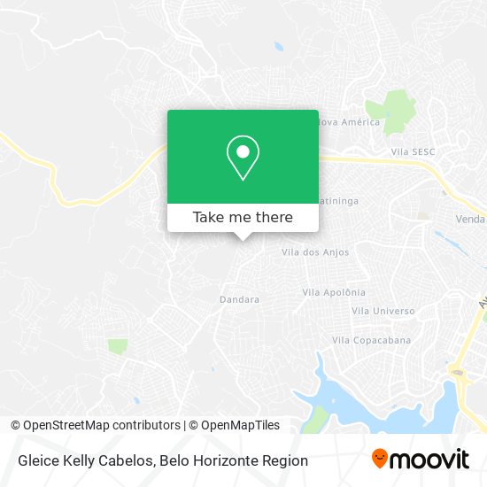 Gleice Kelly Cabelos map