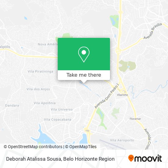 Deborah Atalissa Sousa map