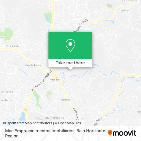 Mac Empreendimentos Imobiliarios map