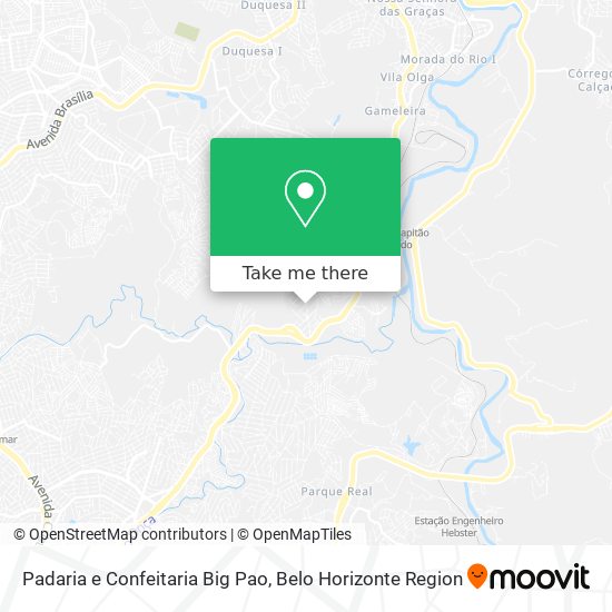 Padaria e Confeitaria Big Pao map