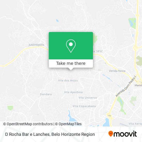 D Rocha Bar e Lanches map