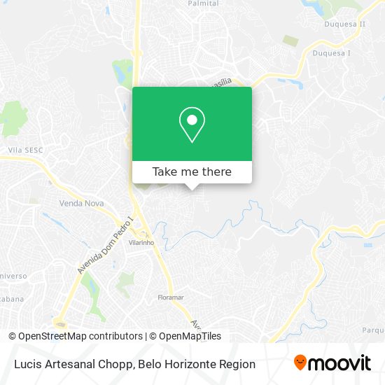 Lucis Artesanal Chopp map