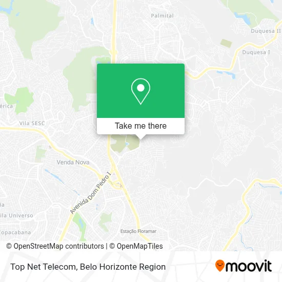 Top Net Telecom map