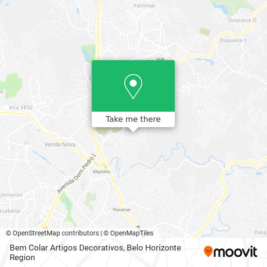 Bem Colar Artigos Decorativos map