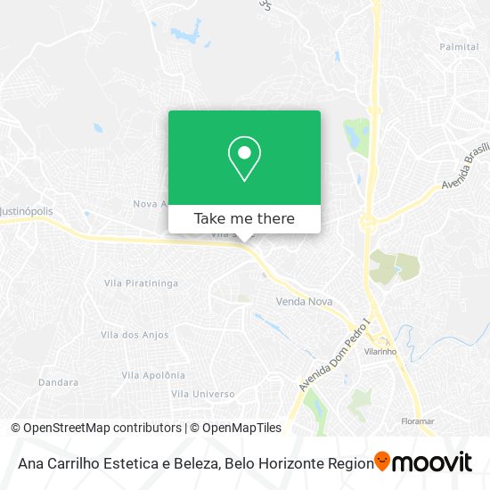 Ana Carrilho Estetica e Beleza map