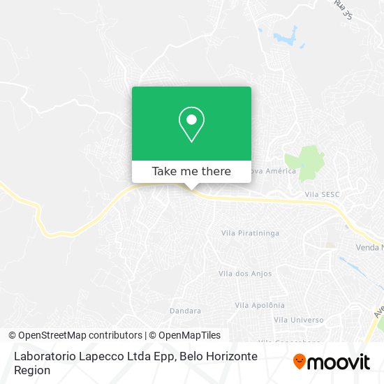 Laboratorio Lapecco Ltda Epp map