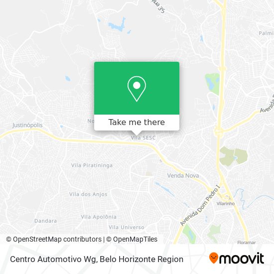 Centro Automotivo Wg map
