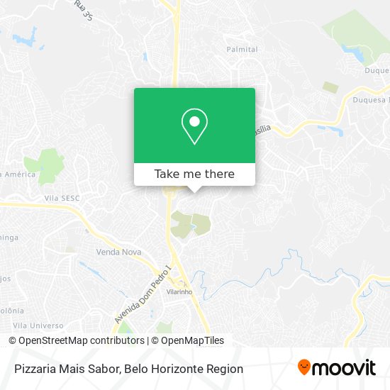 Pizzaria Mais Sabor map