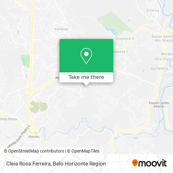 Cleia Rosa Ferreira map