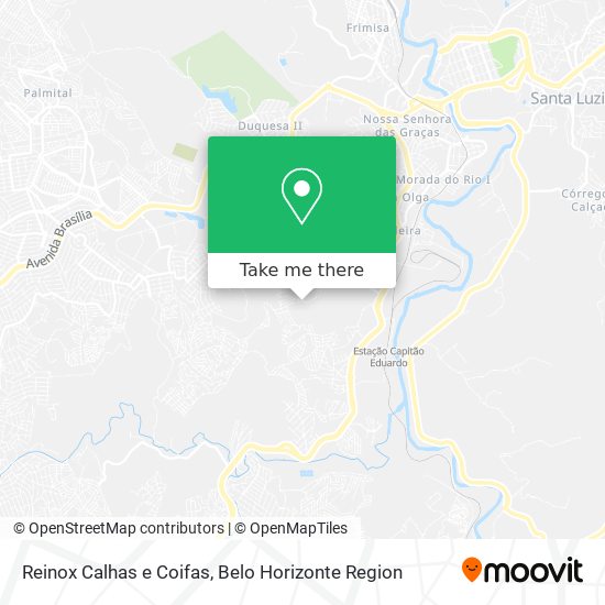 Reinox Calhas e Coifas map