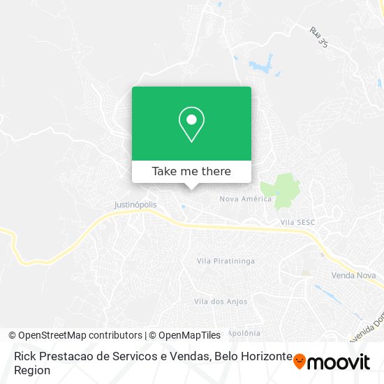 Rick Prestacao de Servicos e Vendas map
