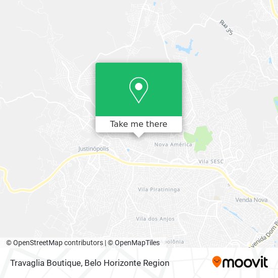 Travaglia Boutique map